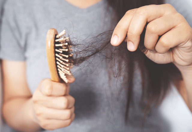 la chute des cheveux