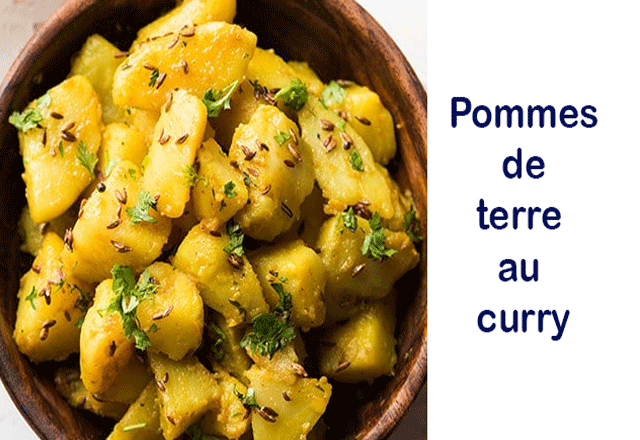 Pomme de terre au curry