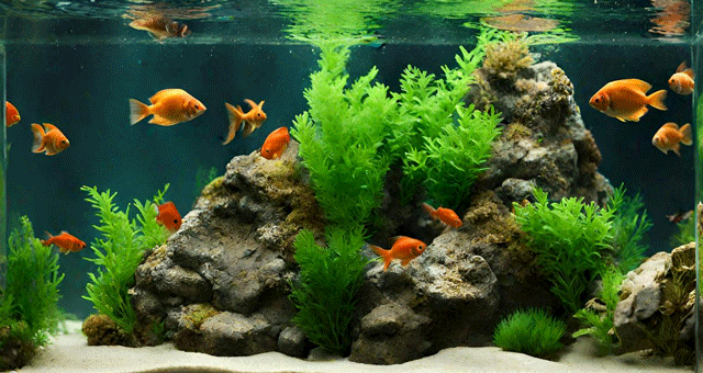 Poisson dans son Aquarium