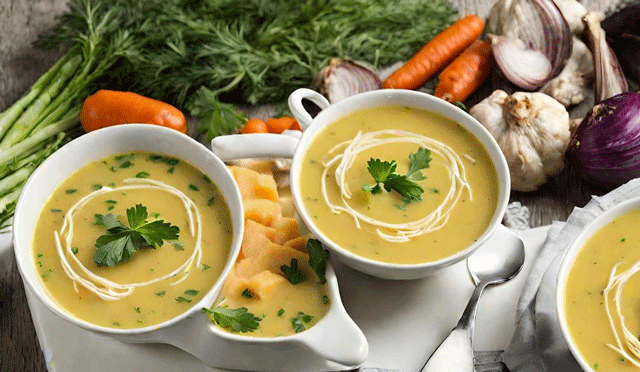 Potage Crémeux aux Légumes d'Hiver