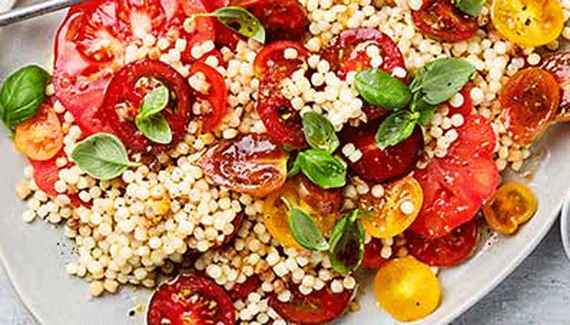 Salade de Pâtes à la Fregola Sarda et aux Tomates Séchées