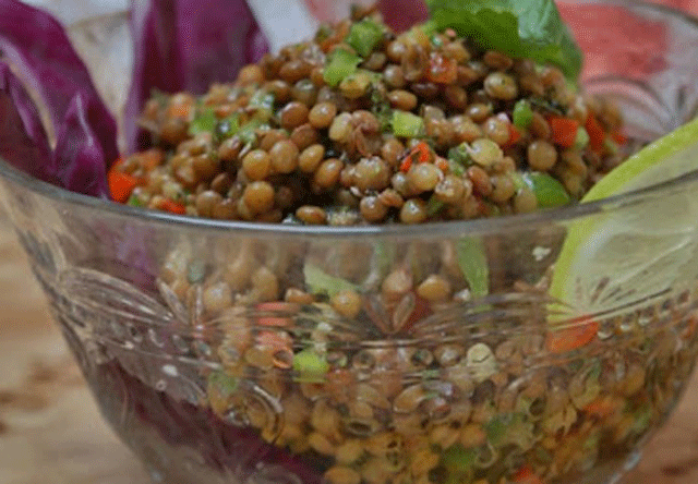 Salade de Lentilles aux Herbes Fraîches