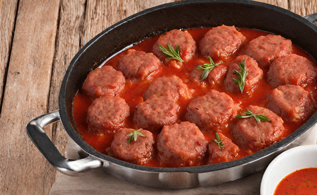 Boulettes de Viande dans une Sauce Tomate