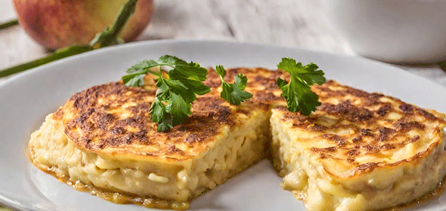 Tortilla à la ciboulette